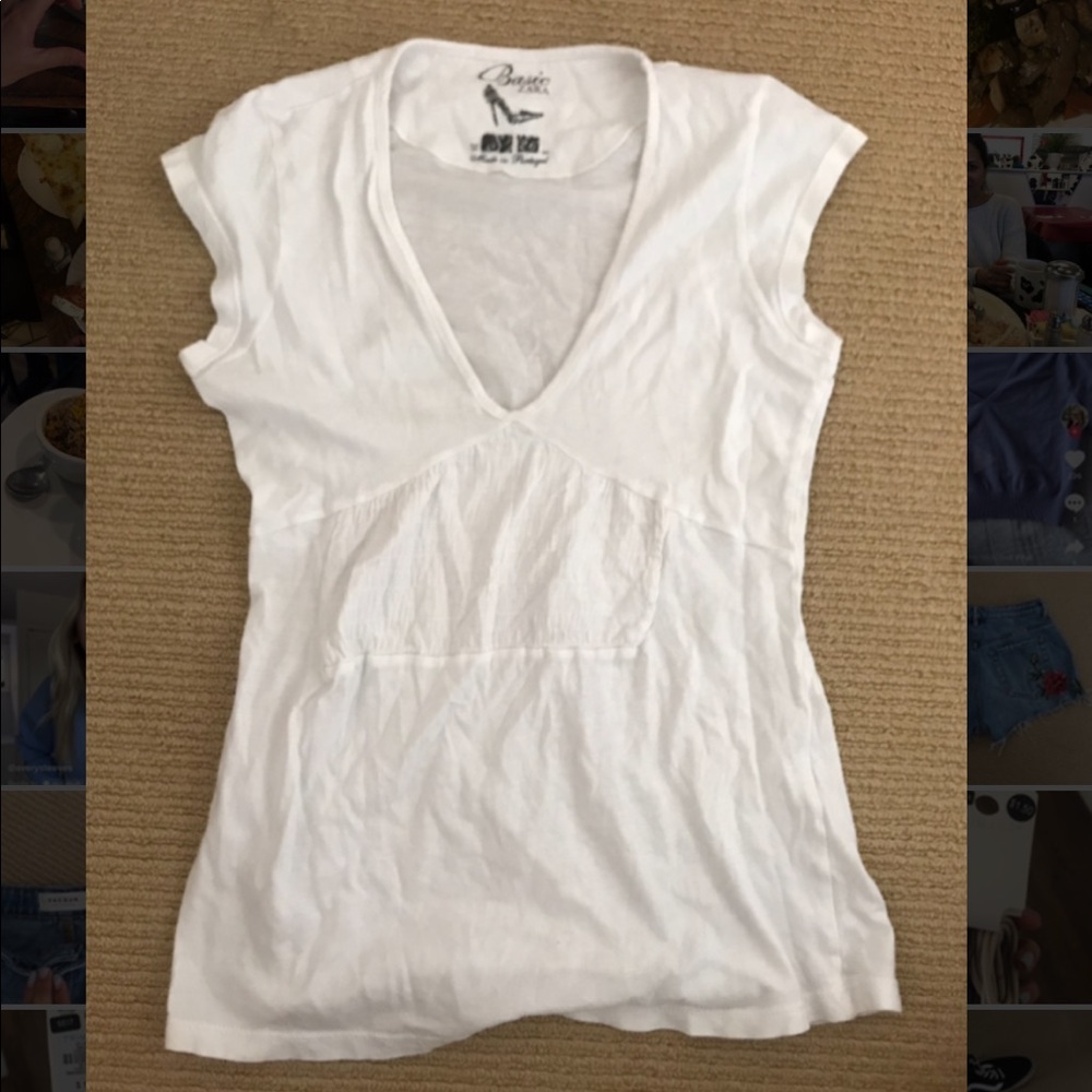 Vintage Zara White Top